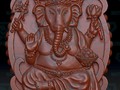 Браслет из кожи или каучука индийский бог слон